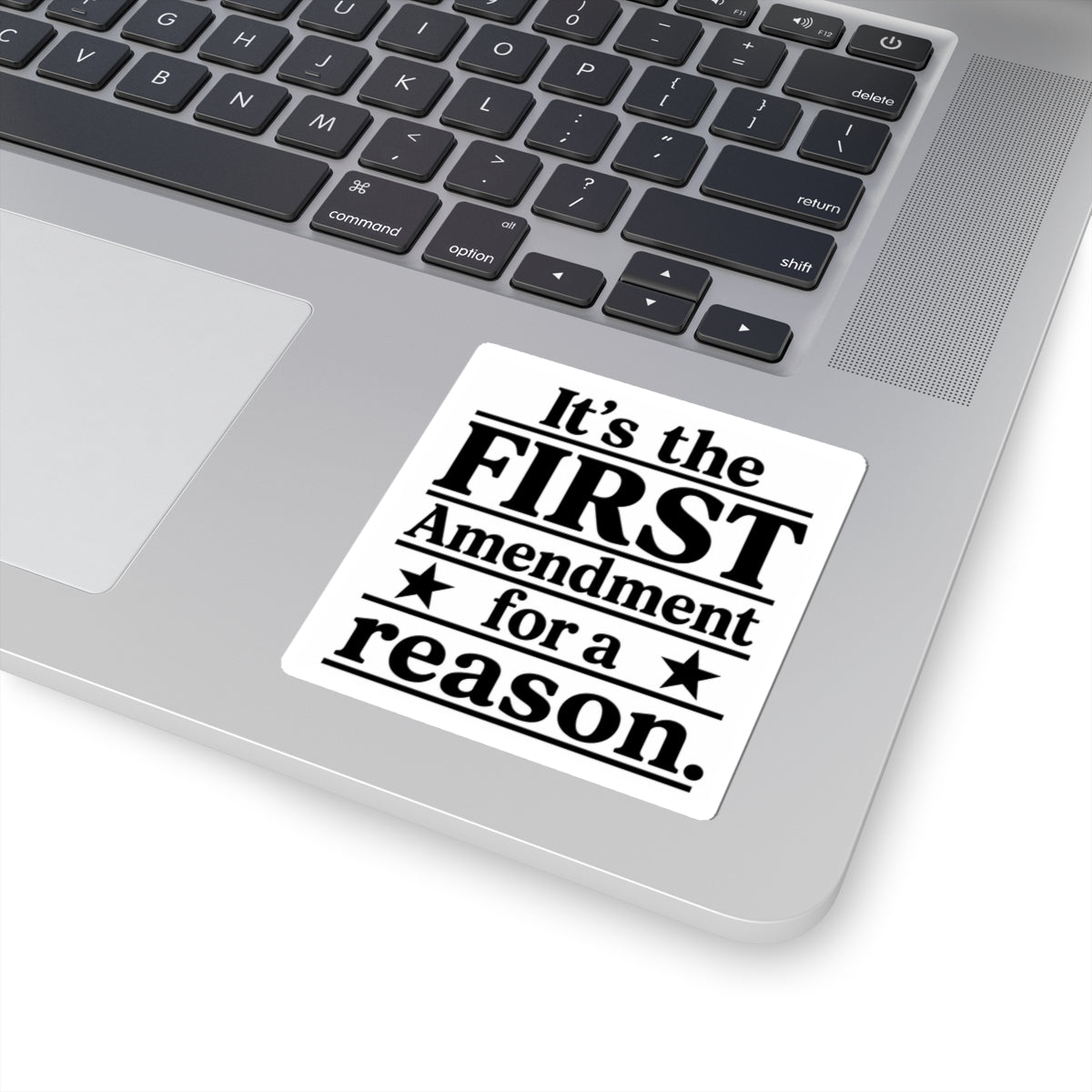 First Amendment Sticker: It's the First Amendment for a Reason