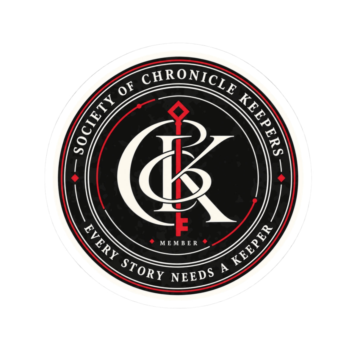 Society of Chronicle Keepers Sticker