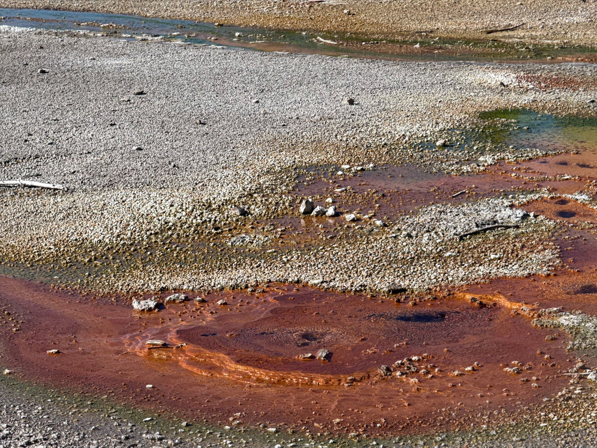 Rust and Runoff — photograph by Eric Jourgensen